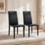 Chaise parsons moderne avec pieds robustes en métal (ensemble de 2)-545802149-569559642-553392056