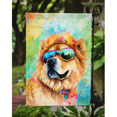 Drapeau de jardin Hippie Dawg