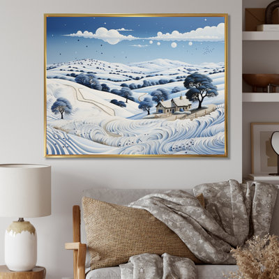 «Snow Winters Solitude I» sur toile