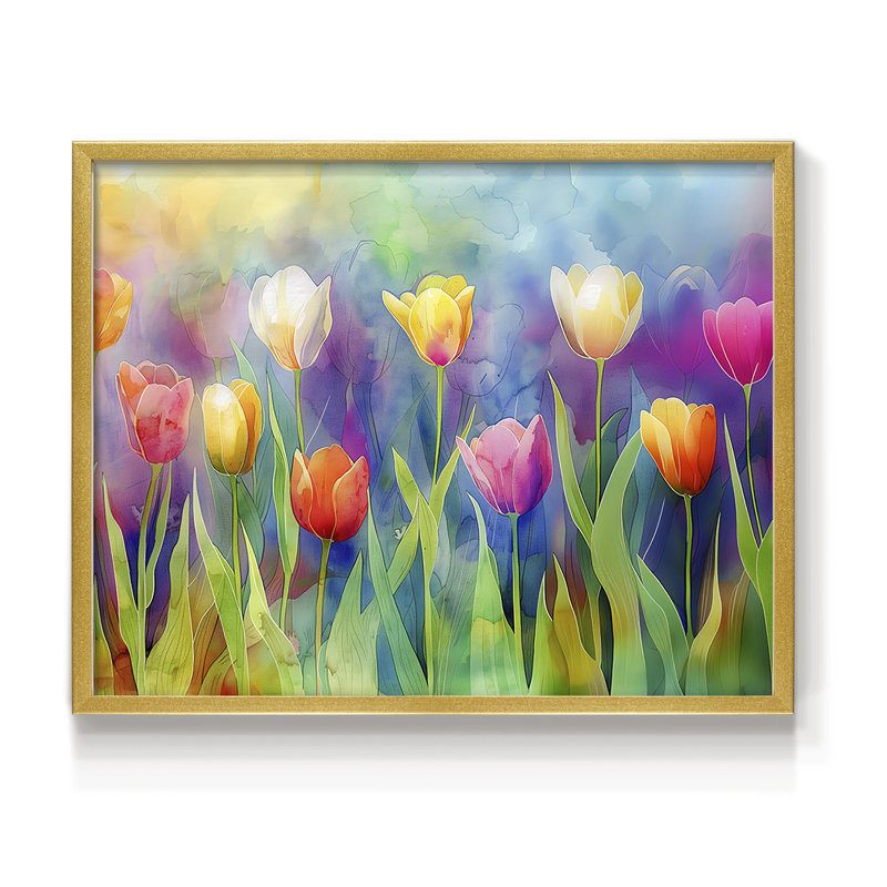 Floral Series-CXIX -Framed Print - Restickable