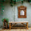 Arnon Wood Flat Wall Mirror