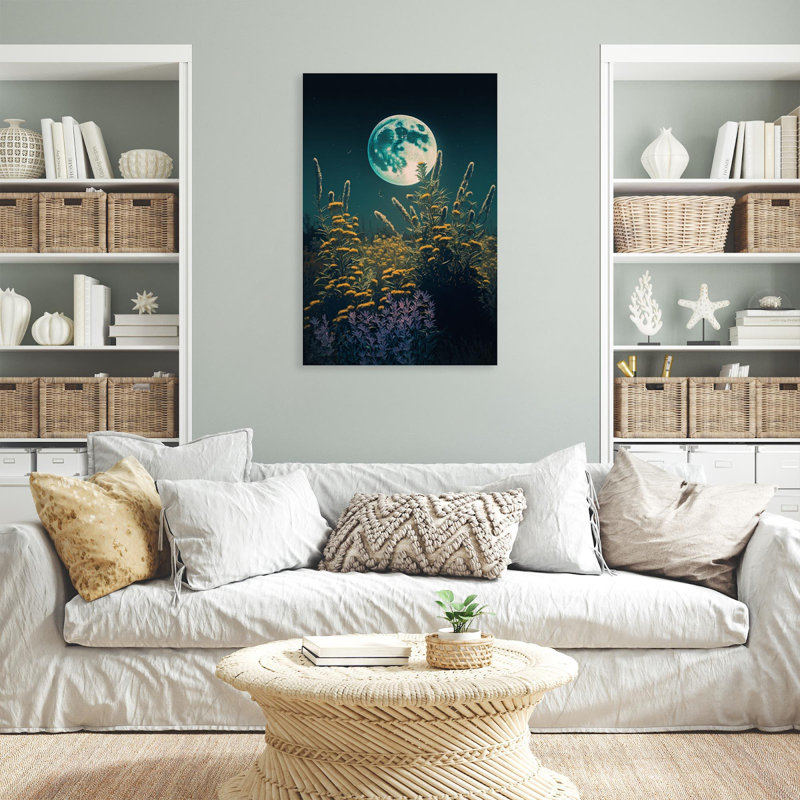 «Sage and Bees 2 Under the Mooonlight», impression sur toile tendue, H 36 po x l 24 po x P 1,25 po