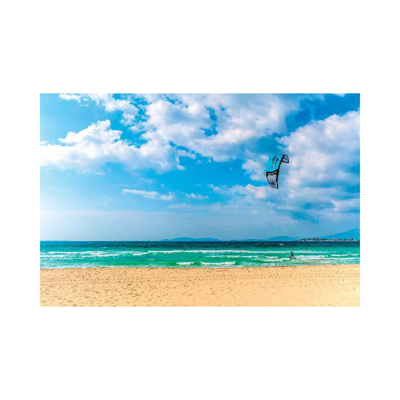 Kitesurf 1 Piece Wrapped Canvas Wall Art, 20.32cm H x 30.48cm W