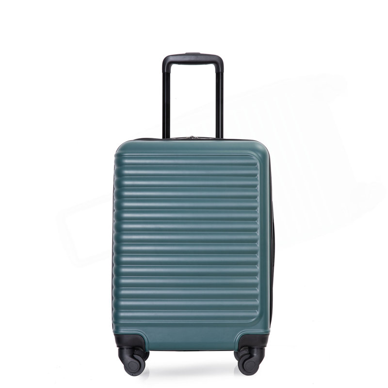 Valise de transport 20 ", valise légère sur roulettes, Vert