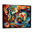 Black Floater Framed