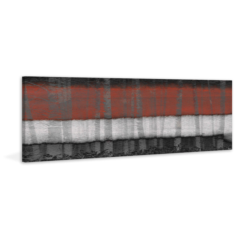 Parvez Taj - Wrapped Canvas Painting, 38cm H x 114cm W