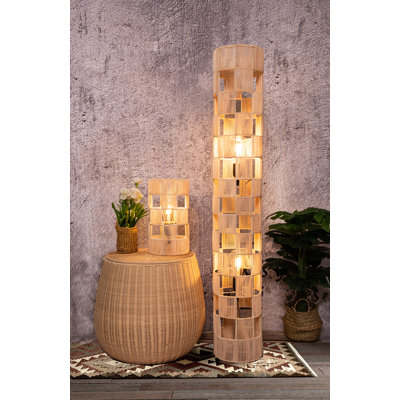 Sucher 47'' Painted Column Floor Lamp