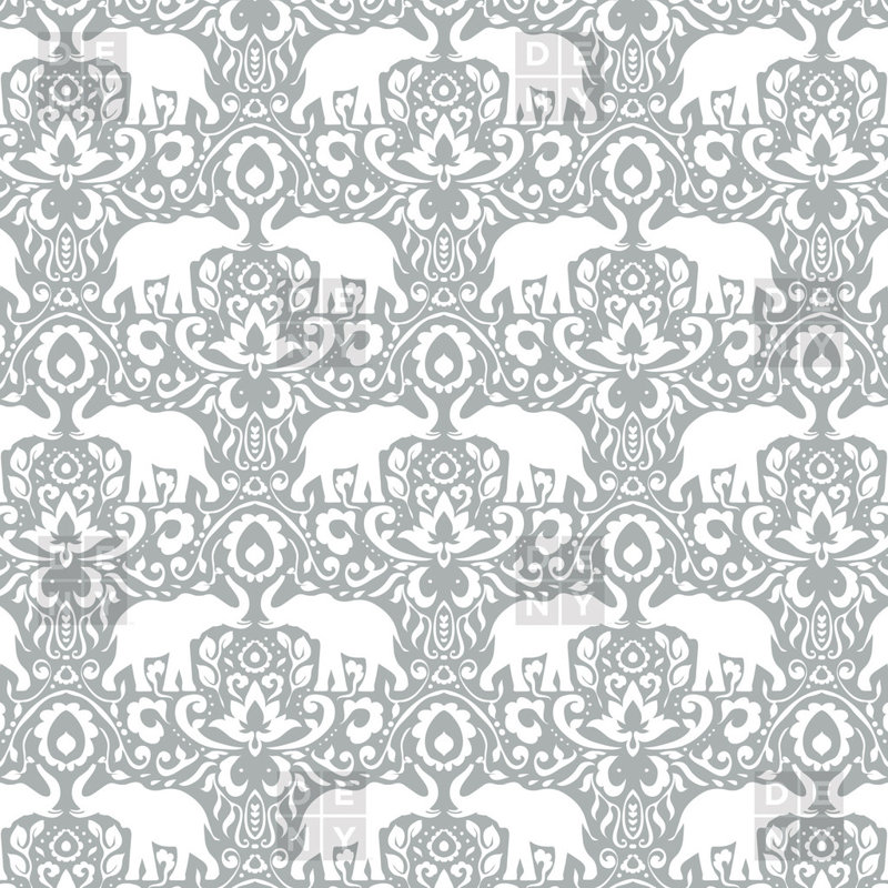 Housse de couette Jacqueline Maldonado Elephant, Housse de couette pour lit simple / TG