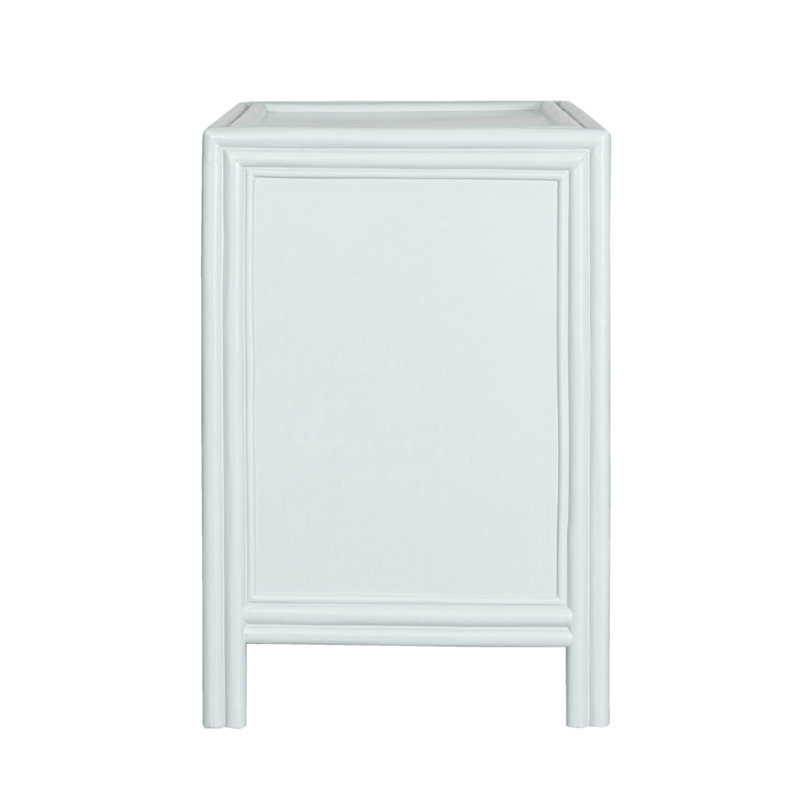 Clara Collection 1 - Drawer Nightstand, Light Blue