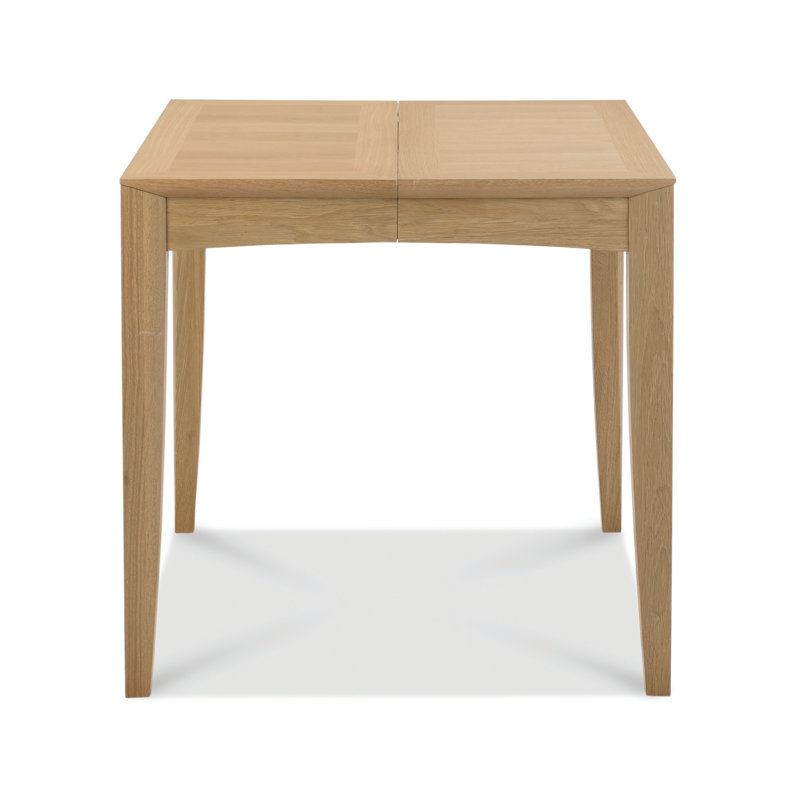 Izzie Rectangular Dining Table,  H77 x L80 x W80cm, Oak, Oak
