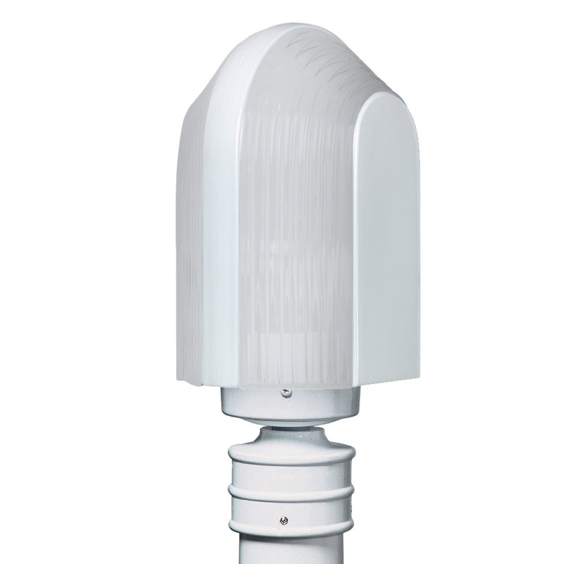 Donnie Frosted Lantern Head, White