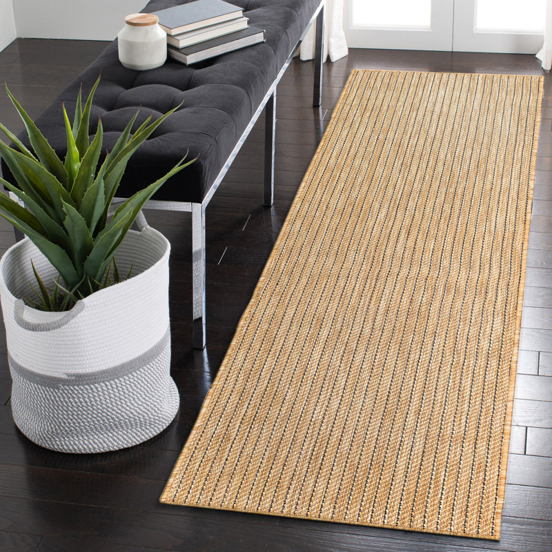 Tapis intérieur / extérieur Ashwin, Tapis de couloir 1 pi 11 po x 7 pi 6 po