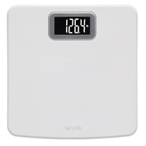 Digital Lightweight Bathroom Scale Black - Taylor