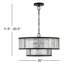 Aldrin 4-Light Chandelier