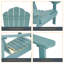 Chaise Adirondack de HiPS résistante aux intempéries-1229725454