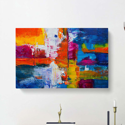 Abstract Art Painting Vol.443 by S.Johnson - Wrapped Canvas