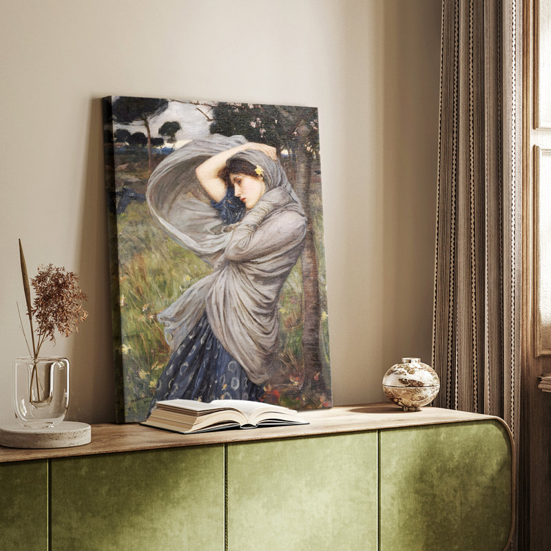 Paysage rétro CII - galerie Cavas, H 36 po x l 24 po