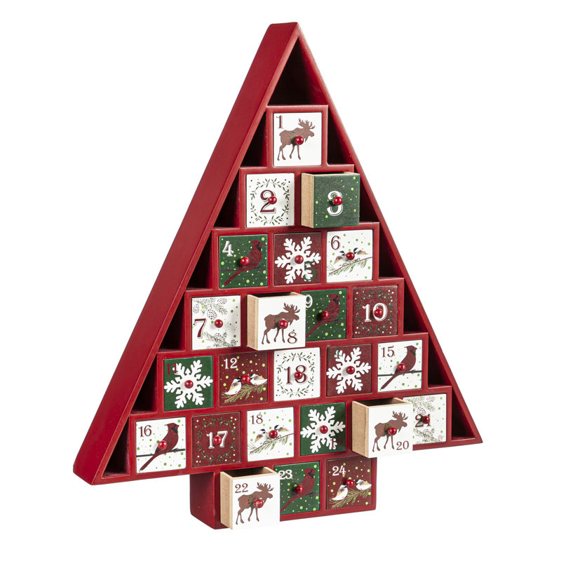 Arbre de Noël calendrier de l'Avent