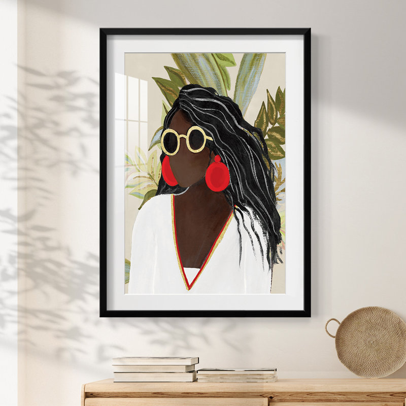 All That Beauty II - impression encadrée, H 28,5 po x l 20,5 po, Noir