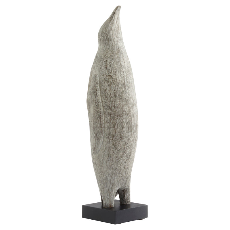 Penguin Hand Painted Abstract and Sports Decorative Object
