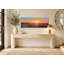 Reproduction d'art sur toile tendue, "Modern Coastal Sunset"