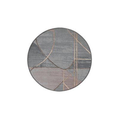 Silky Soft Plush Gray Area Rug