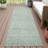 Machine Washable Indoor/Outdoor Chantille ACN2719 Striped Rug-808394763-808394756