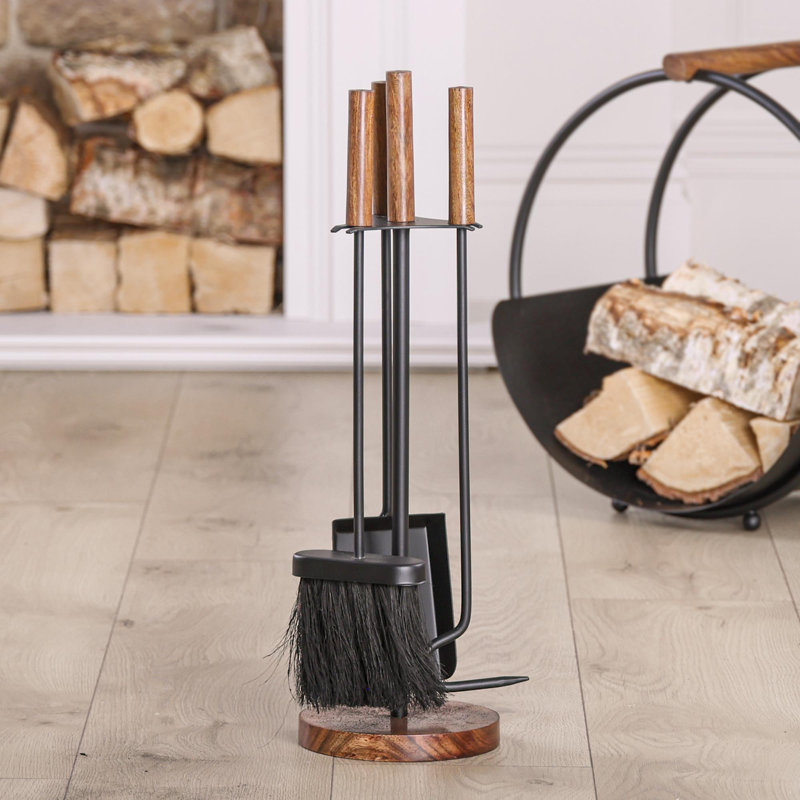 Yousuf Iron Fireplace Tool Set