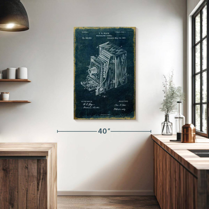Appareil photographique 1887 Ladonta, H 39 po x l 26 po