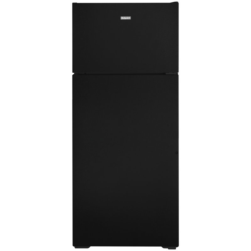 28" Top Freezer 17.5 cu. ft. Refrigerator, Black