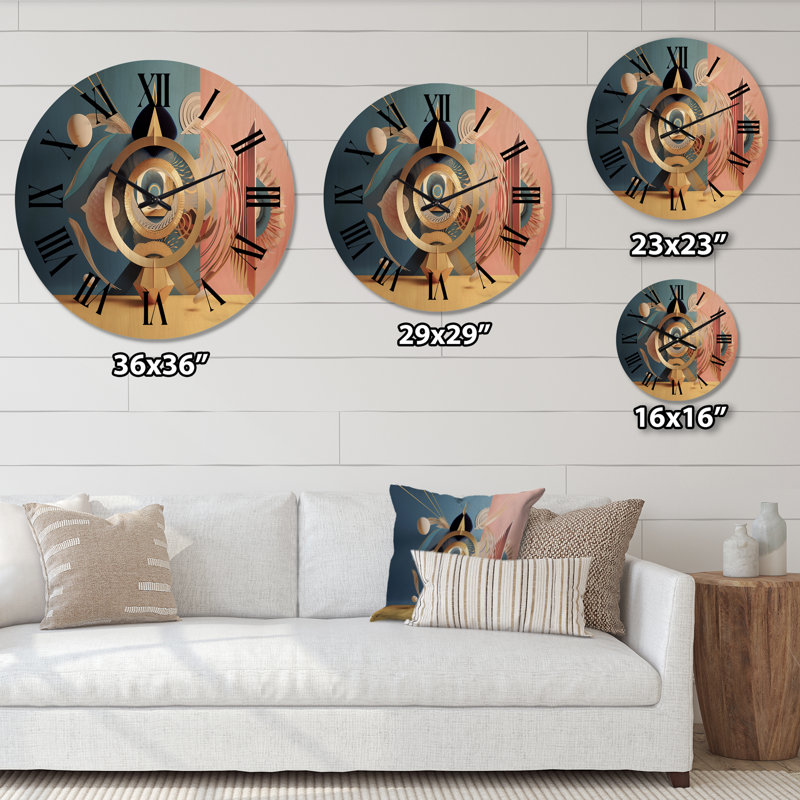 Horloge murale Awakening of Consciousness, Très grand