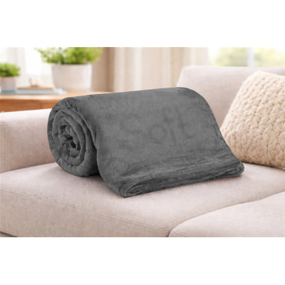 Moonlight Dual-Sided Mink Fleece Blanket – Ultra Soft, Lightweight & Cozy All-Season Bed And Sofa Throw