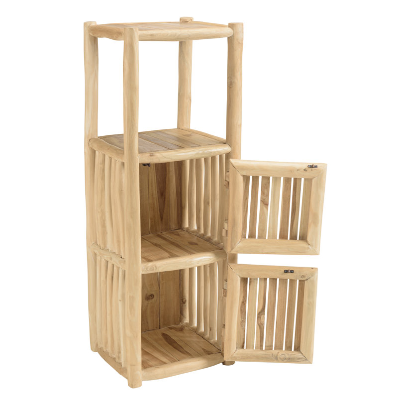 Cafferkey 40cm W Solid Wood Shelving Unit