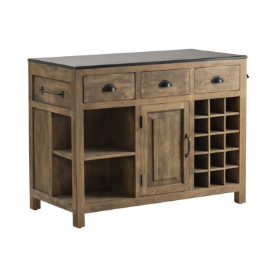 Îlot de cuisine avec plateau en granite Ston Easton