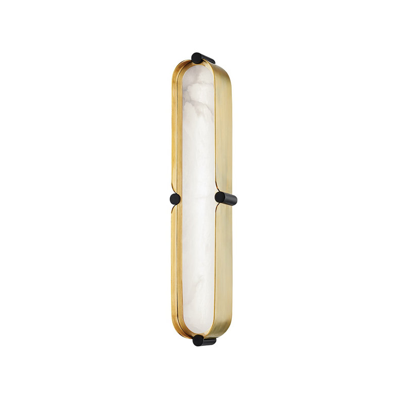 Tribeca 0 Light Bath and Vanity, Aged Brass/Black