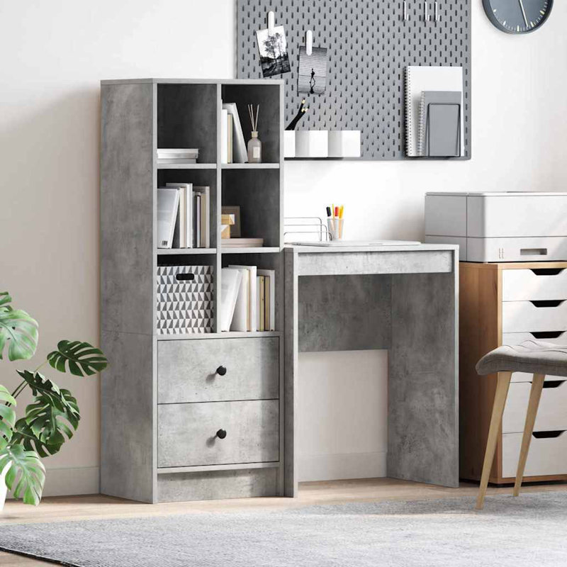 45.5cm Sideboard, Concrete Grey