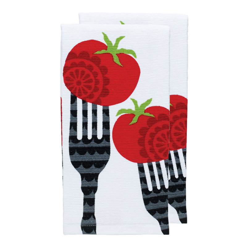 T-fal Dual Kitchen Dish Towel, Fork