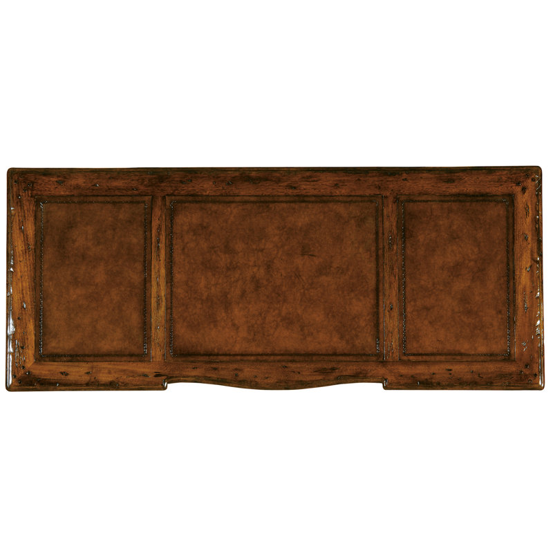 62" Wide Rue De Bac Desk, Cognac Finish