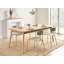 Solid Wood Base Dining Table-262387800