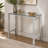Chrome and Clear 5-Piece Bar Set