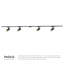 Paolo 81-in Gold dimmable LED Trilo Ceiling Kit-20824173