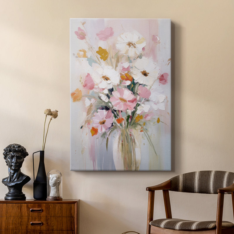 FLORAL Series CCCCXXIX - Cavas de galerie sur mesure, H 36 po x l 24 po