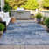 Machine Washable Indoor/Outdoor Xhevrie Navy Rug