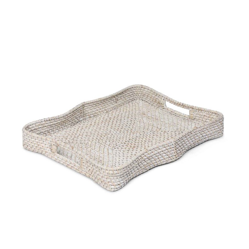 Decorative Tray, Cream
