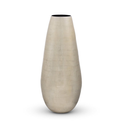 Great House Large Vase, Champagne Silver
