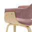 45.5cm H Polyester Blend Upholstered Round Back Armchair-114210797