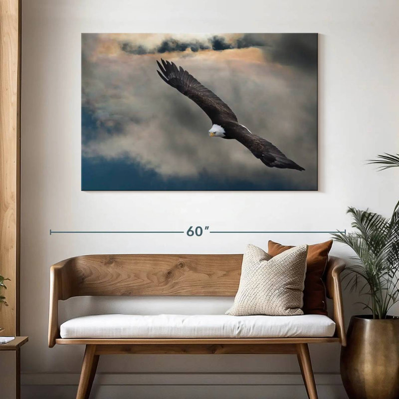 Brampt Soaring Eagle, 32" H x 48" W