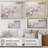 Pink And Gray Cherry Blossom Charm On Canvas Print - Blossom Canvas Print Blossom Tree wall art print-481016263-481016126