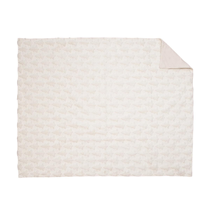 Frosted Tree Throw Blanket