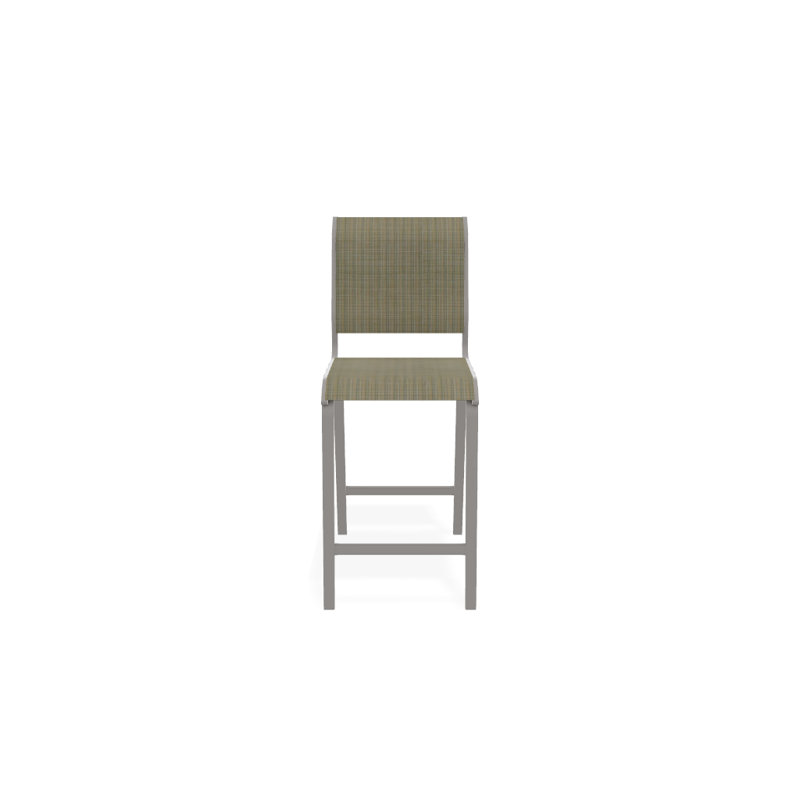 Tabouret de bar 26 po Holna, Gris chaleureux texturé, Skip